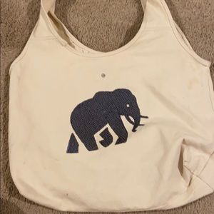 Banana Republic elephant tote
